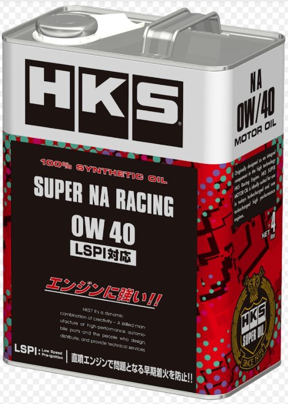 [52001-AK122] HKS Super NA Racing 0w-40 4L