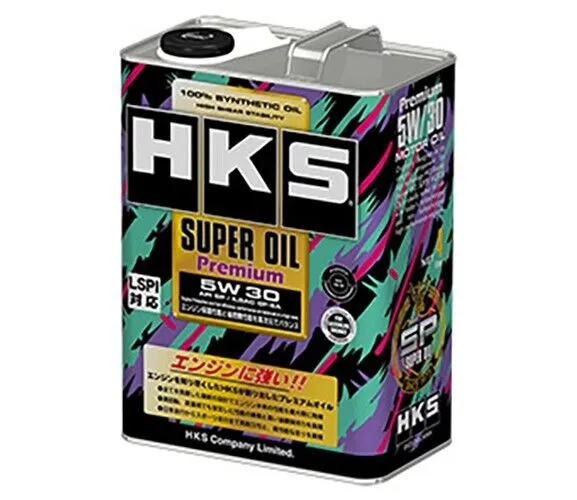 [52001-AK145] HKS Super Oil Premium 5w-30 4L API SP/ILSAC GF-6A