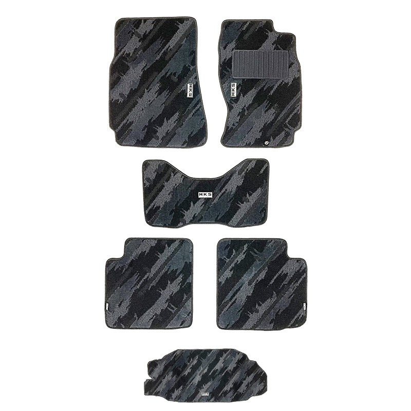 [53001-AN031] HKS Floor Mats BCNR33 Full Set RHD Monotone