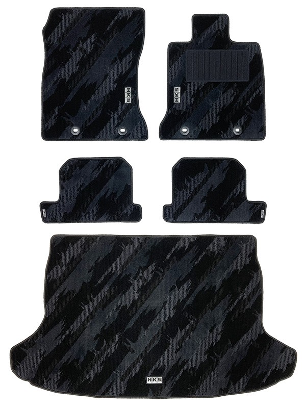 [53001-AT032] HKS Floor Mats ZN8/ZC8 Full Set RHD Monotone