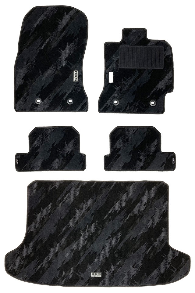 [53001-AT040] HKS Floor Mats ZN6/ZC6 Full Set RHD Monotone