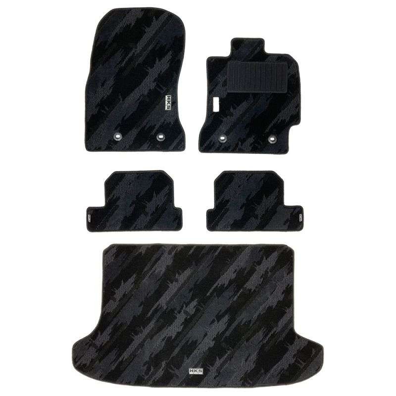 [53001-AT043] HKS Floor Mats ZN6/ZC6 Full Set LHD Monotone