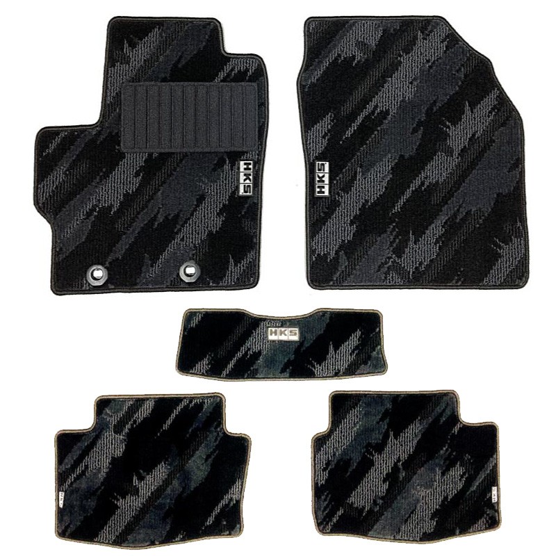 [53001-AT051] HKS Floor Mats GXPA16 Full Set LHD Monotone