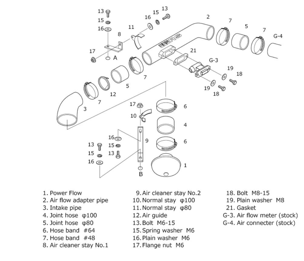 [70020-AT102] HKS RSK JZS161 (70020-AT005)