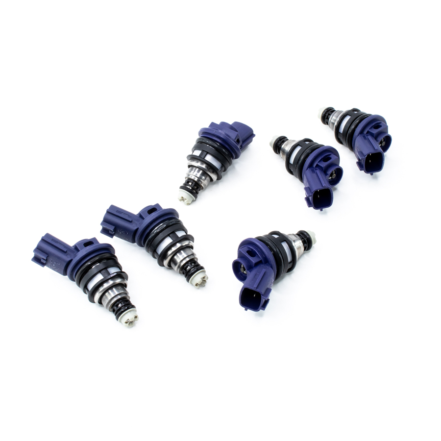 [01J-00-0740-6] Deatschwerks Matched set of 6 740cc Side Feed Injectors for Nissan 300zx 90-96/Skyline and RB25DET 93-98