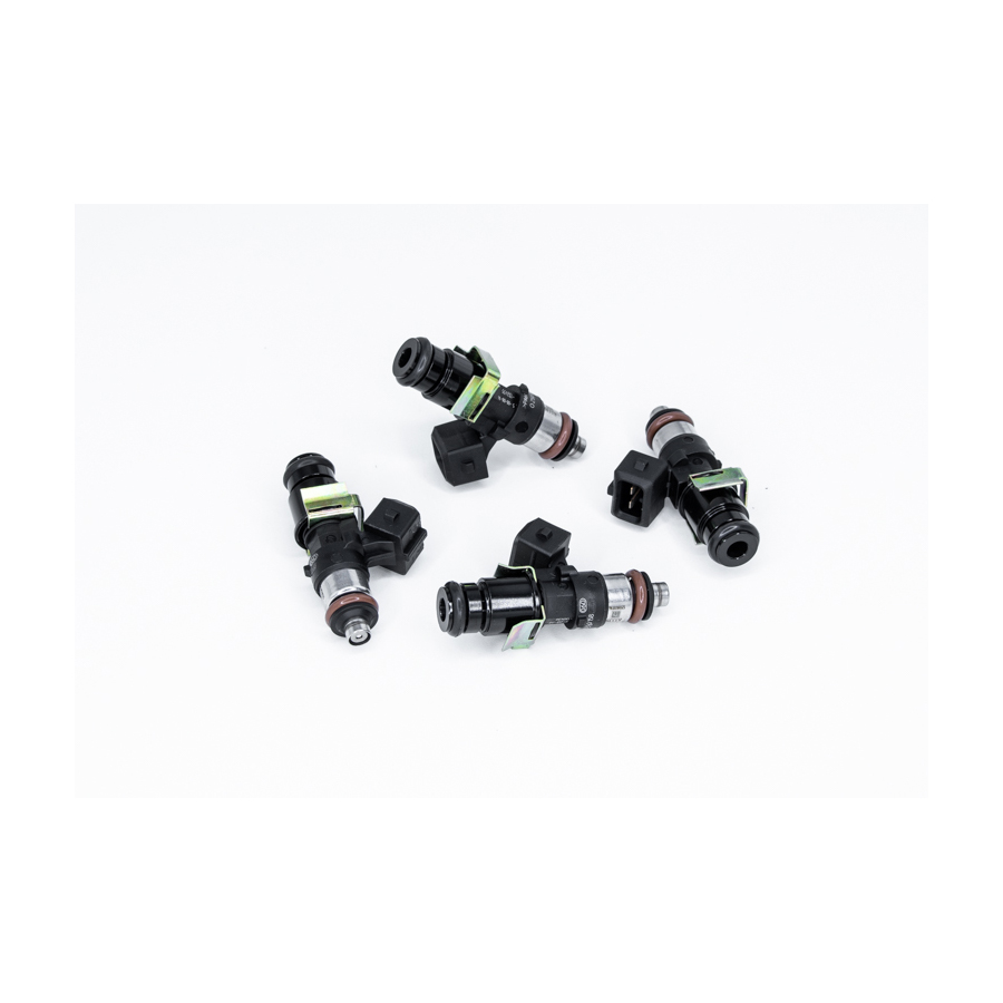 [16M-30-1500-4] Deatschwerks Matched set of 4 Bosch EV14 1500cc Injectors for Audi A4/TT 1.8L turbo 2001-06, Volkswagen Golf GTI 1.8L turbo 2000-06, and Mini Cooper S 1.6L Supercharged 2002-08, EV14 Universal 48mm standard