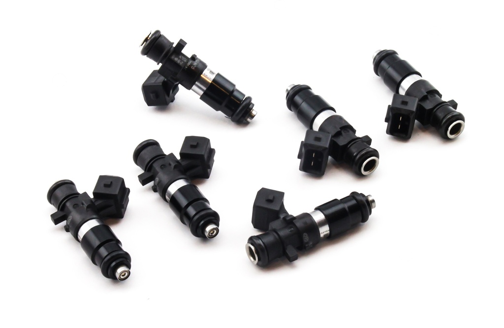 [16MX-06-1200-6] Deatschwerks Matched set of 6 Bosch EV14 1200cc Injectors for Nissan 350z-370z 2003-15, GTR VR38DETT 2009-15, Nissan Skyline NEO RB25DET 1998-2002, Infiniti G35/G37 2003-14, Volkswagen Golf GTI R32 3.2L VR6 2004-05