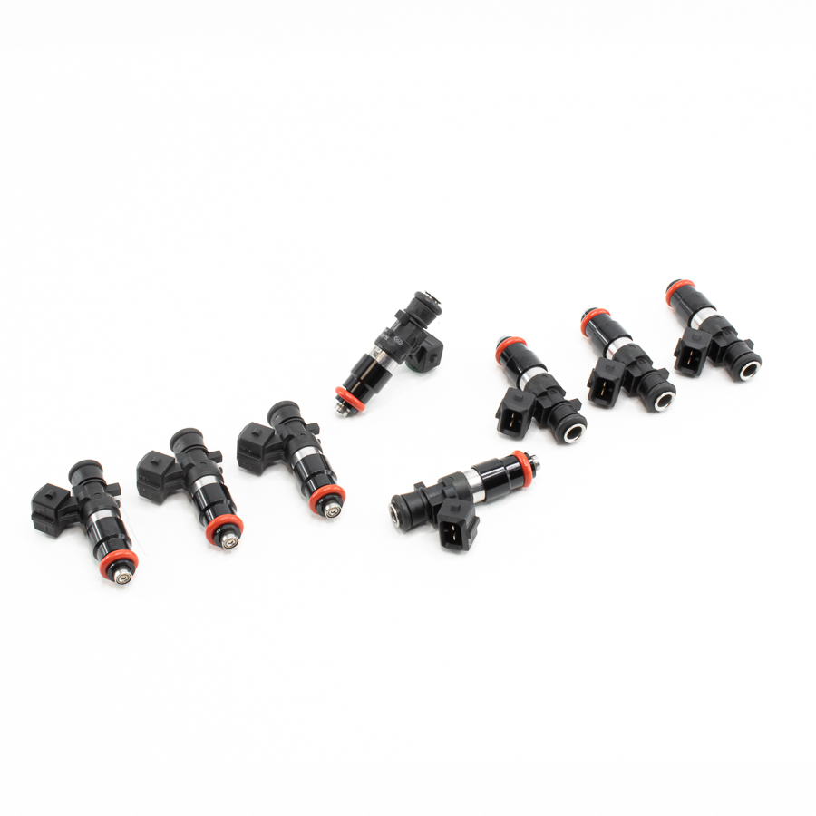 [16MX-26-1200-8] Deatschwerks Matched set of 8 EV14 1200cc for Chevrolet Silverado 1500 & GMC Sierra 1500 2000-13 Gas V8 4.8L/5.3L/6.0L/6.2L Excl Flex Fuel