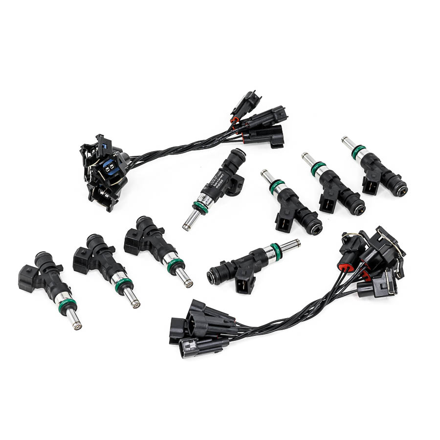 [17MX-03-1100-8] Deatschwerks Matched set of 8 1100cc injectors for 2015-2017 Dodge Charger/Challenger Hellcat