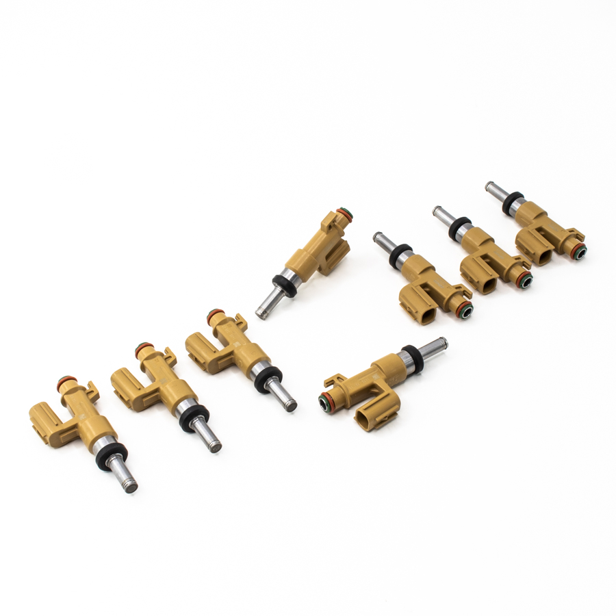 [21TTX-00-0650-8] Deatschwerks Matched set of 8 650cc Injectors for Toyota Tundra, Sequia, Land Cruiser  2007-15