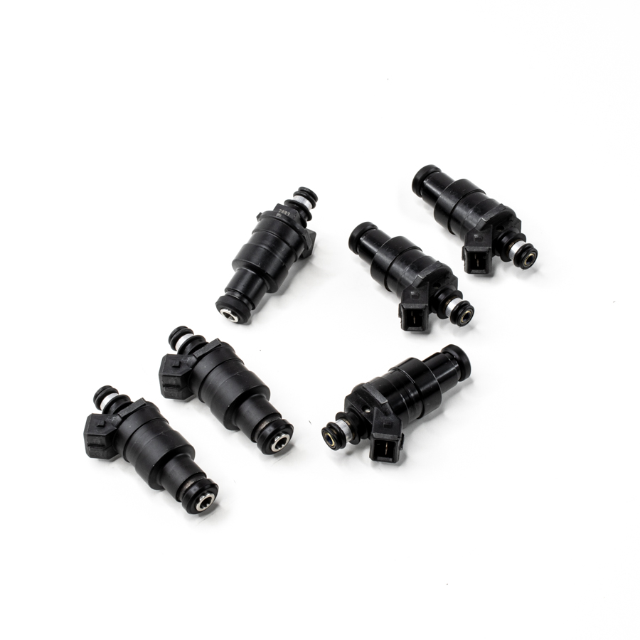 [42M-02-0550-6] Deatschwerks Matched set of 6 550cc Low Impedance Injectors for Mitsubishi 3000GT 90-01 and Dodge Stealth 91-96.