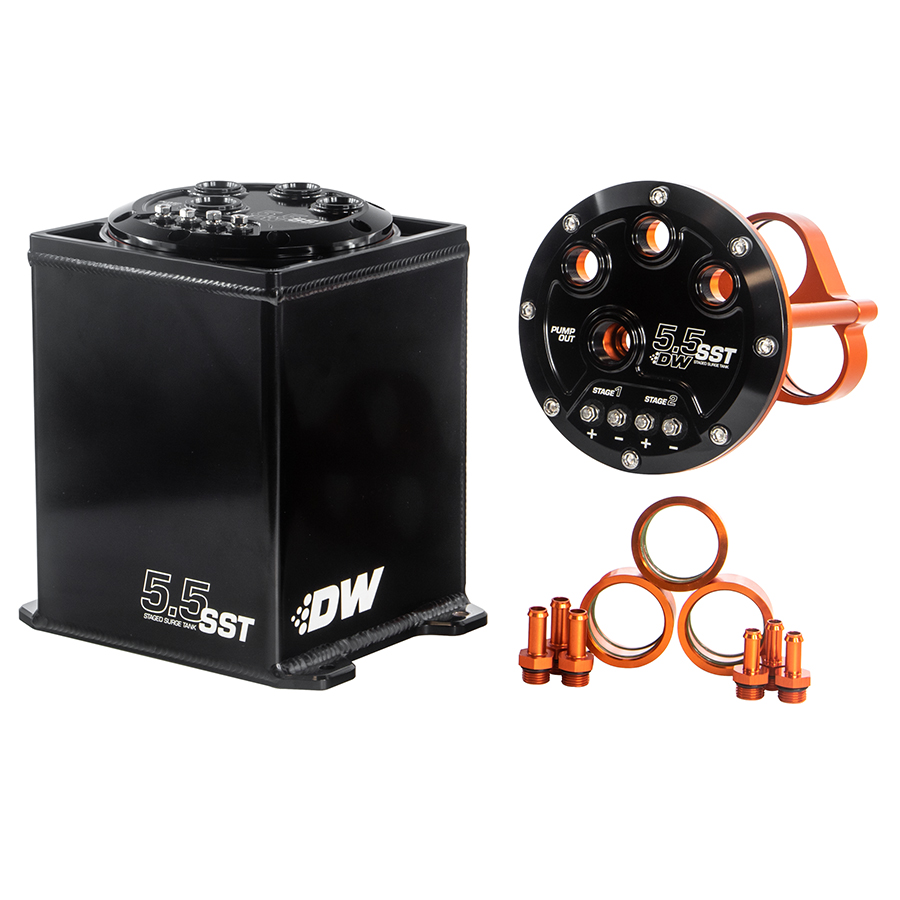 [6-000-55ST] Deatschwerks 5.5L Surge Tank