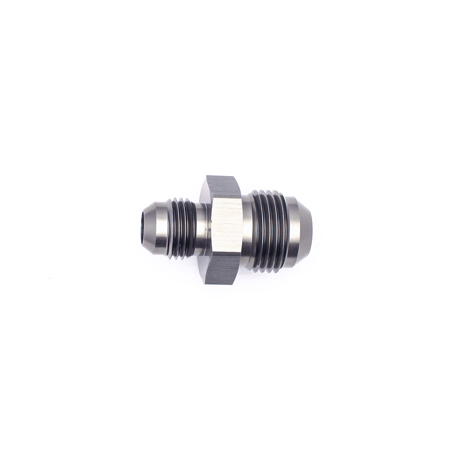 [6-02-0203] Deatschwerks 8AN Male Flare to 6AN Male Flare Reducer Straight, Anodized DW Titanium