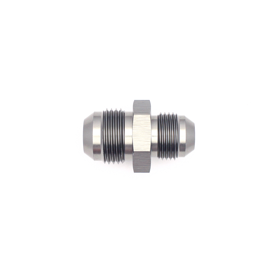 [6-02-0206] Deatschwerks 10AN Male Flare to 8AN Male Flare Reducer Straight, Anodized DW Titanium