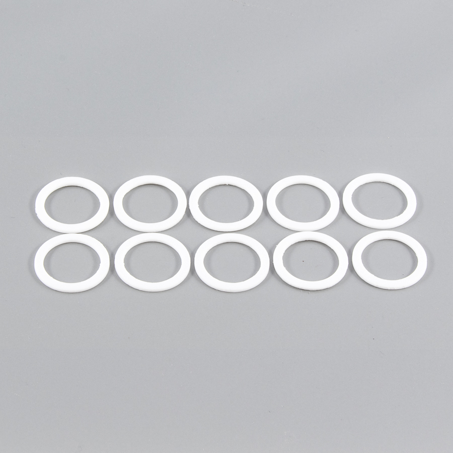 Deatschwerks 8AN PTFE Crush Washer (Pack Of 10), Anodized DW Titanium