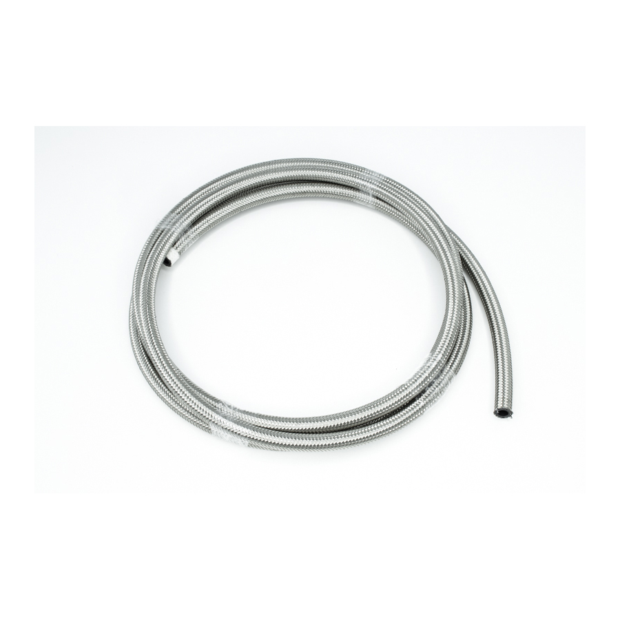 [6-02-0812-10] Deatschwerks 6AN Stainless Steel Double Braided CPE Hose, 10 Feet