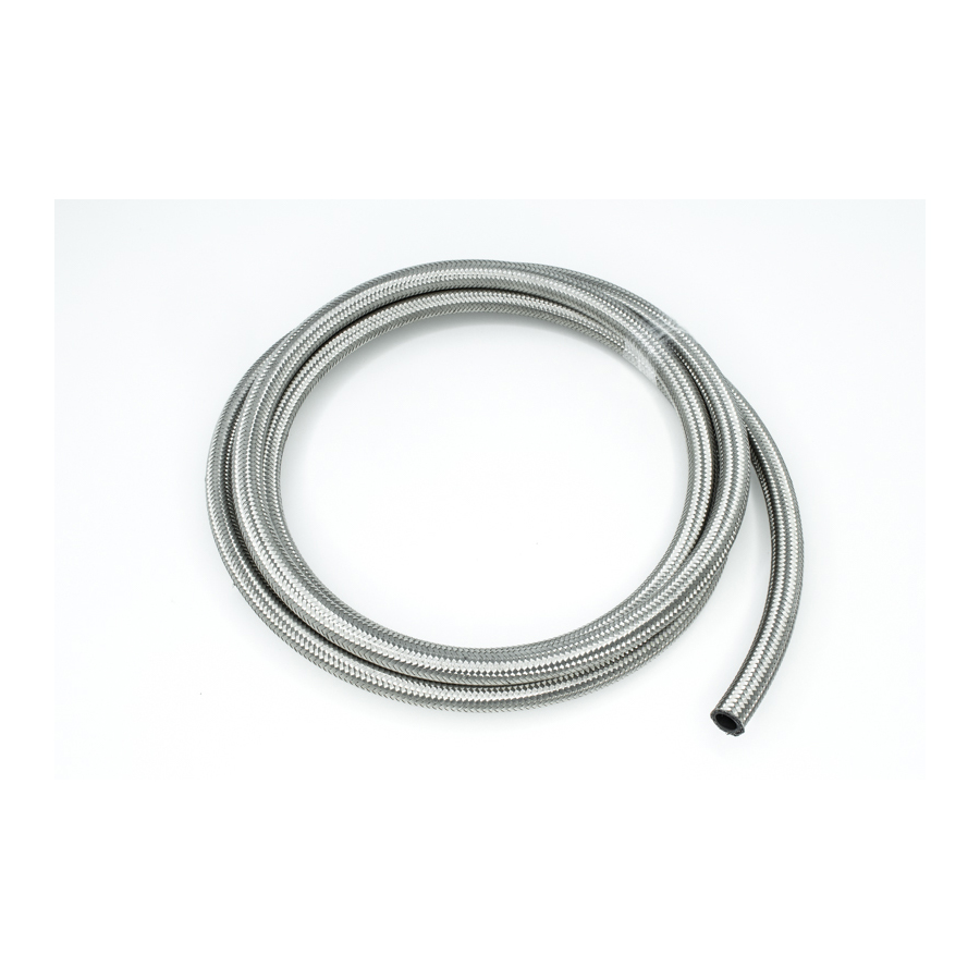 Deatschwerks 8AN Stainless Steel Double Braided CPE Hose, 10 Feet