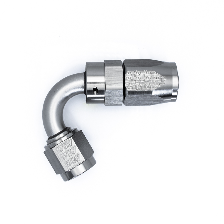 Deatschwerks 120-Deg. 6 AN Swivel CPE Hose End
