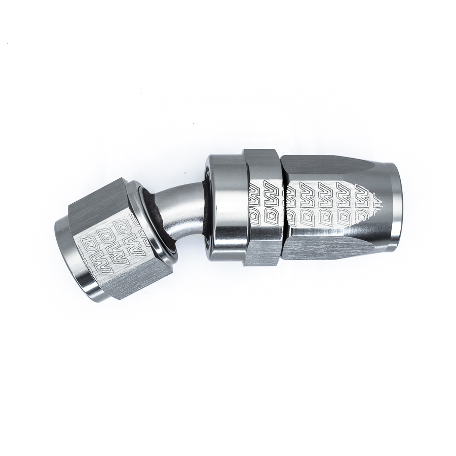 Deatschwerks 30-Deg. 8 AN Swivel CPE Hose End