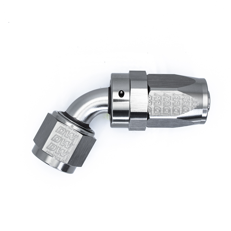 Deatschwerks 60-Deg. 8 AN Swivel CPE Hose End