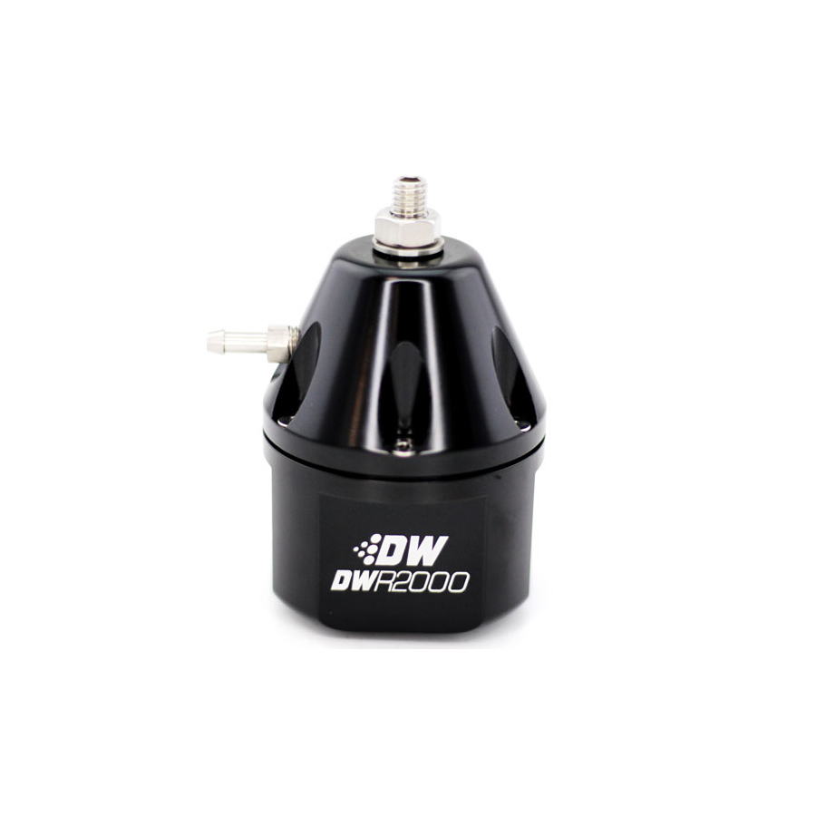 [6-2000-FRB] Deatschwerks DWR2000 Adjustable fuel pressure regulator - Black