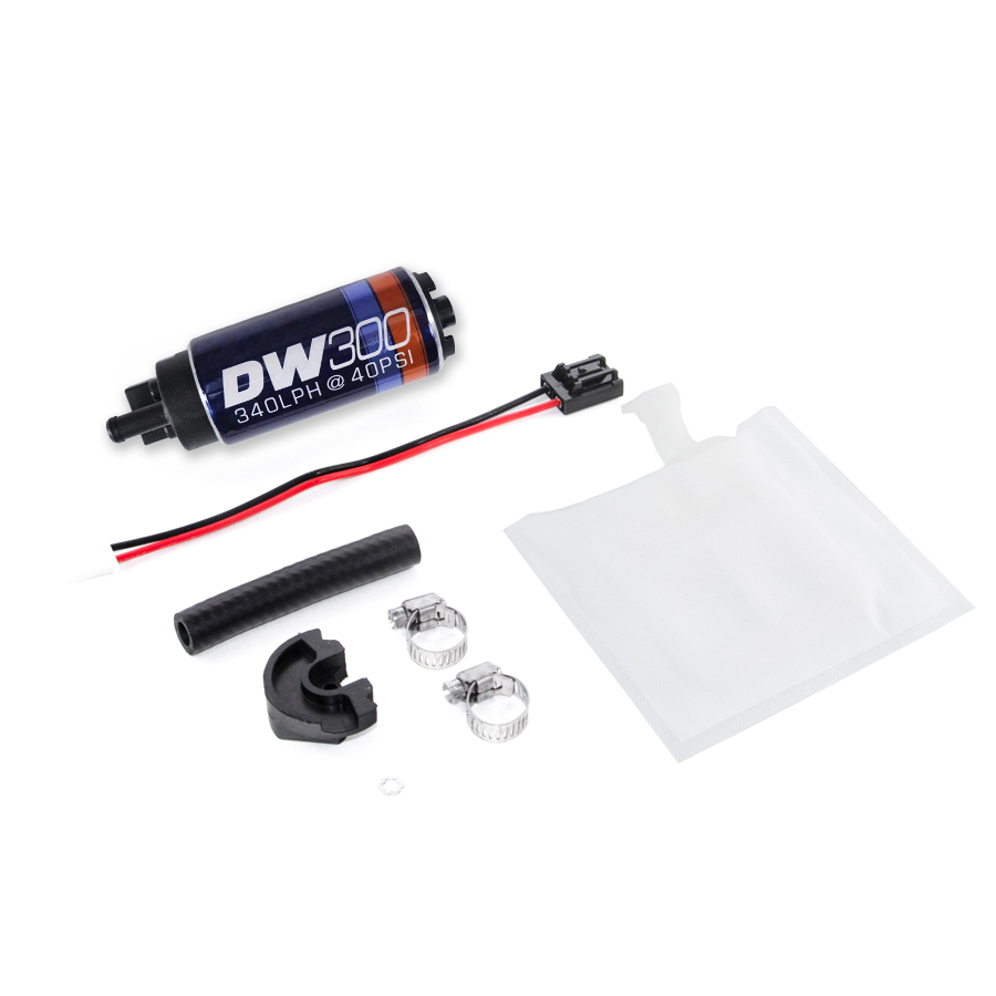 [9-301-0791] Deatschwerks DW300 series, 340lph in-tank fuel pump w/ install kit for Forester 97-07, Impreza (including WRX and STI) 93-07 and Legacy GT 90-99 and 05-07