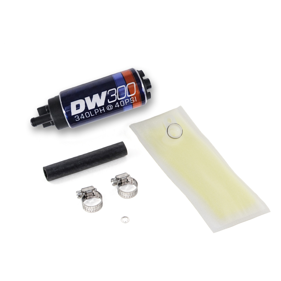 [9-301-0846] Deatschwerks DW300 series, 340lph in-tank fuel pump w/ install kit for Integra 94-01 and Civic 92-00