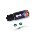 Deatschwerks DW300C series, 340lph compact fuel pumps w/ mounting clips w /Install Kit for R35 GTR 2009-2021.