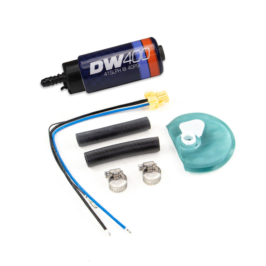 [9-401-1001] Deatschwerks DW400 series, 415lph in-tank fuel pump w /Universal Install Kit.