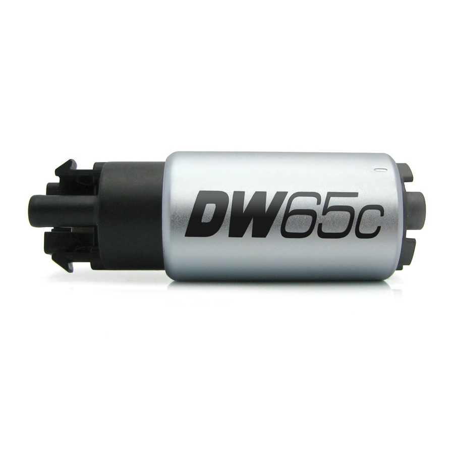 [9-652] Deatschwerks DW65C series, 265lph compact fuel pump w/ mounting clips