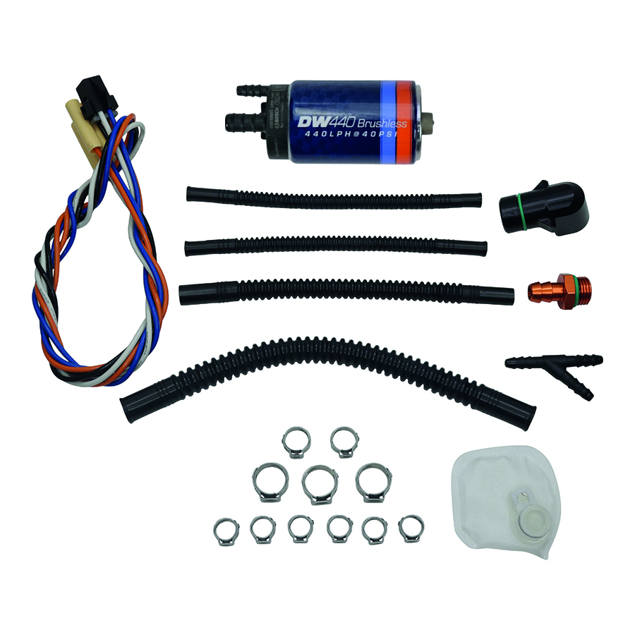 [9-442-0901] Deatschwerks DW440 Brushless, 440lph in-tank brushless fuel pump w/ install kit for 2020+ Toyota Supra (A90)