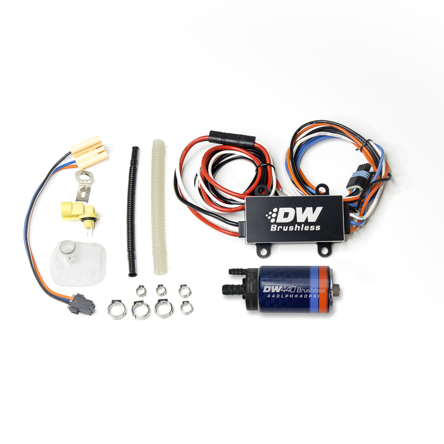 [9-442-C102-0906] Deatschwerks DW440 Brushless Fuel pump w/2-speed controller for S550/S650 Mustang