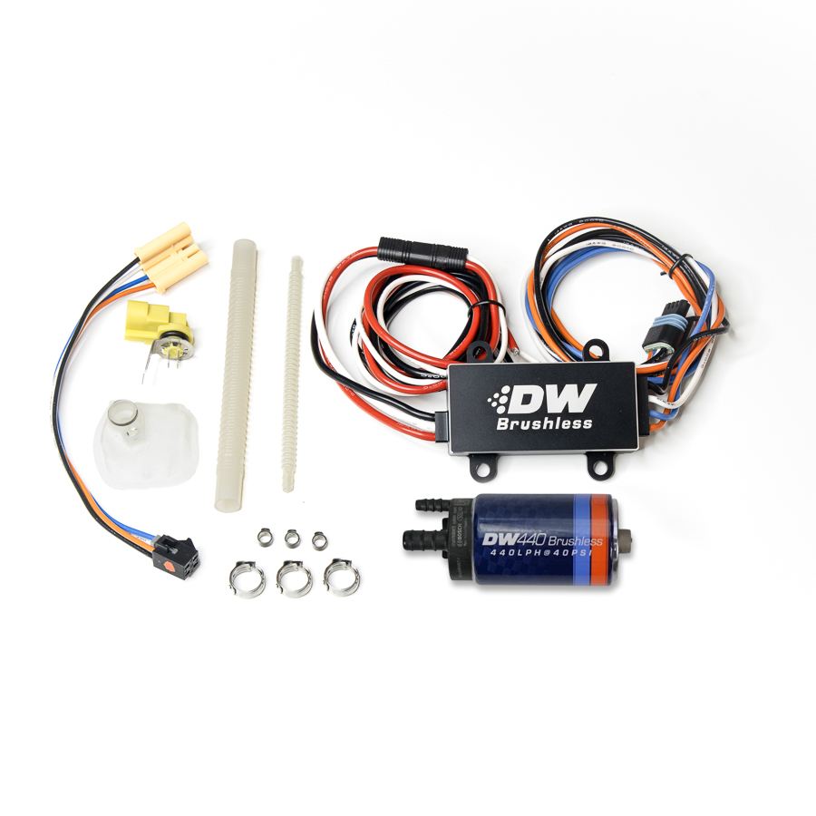 [9-441-C102-0907] Deatschwerks DW440 Brushless Fuel pump w/2-speed controller for S197 Mustang 5.0