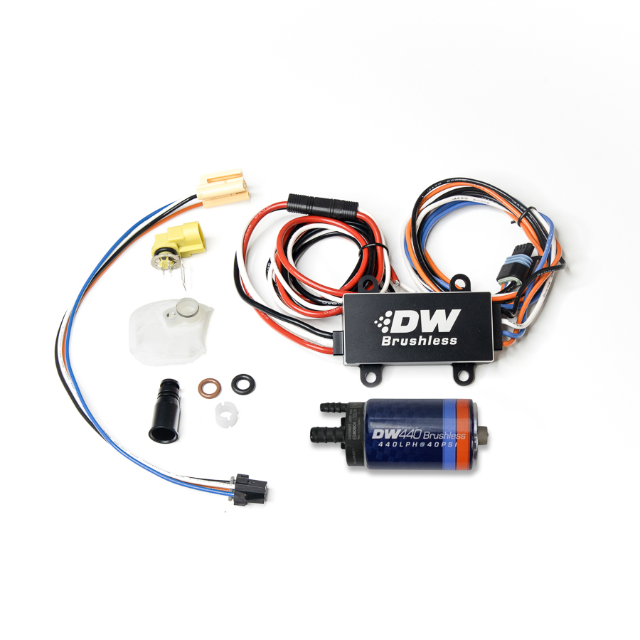 [9-441-C102-0910] Deatschwerks DW440 Brushless Fuel pump w/2-speed controller for 2008+ Subaru STI
