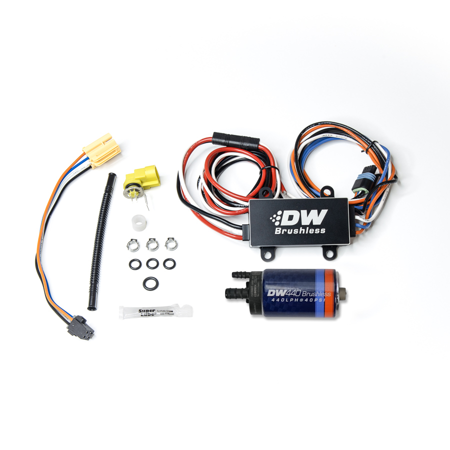 [9-442-C102-0902] Deatschwerks DW440 Brushless Fuel pump w/2-speed controller for 6th Gen Camaro