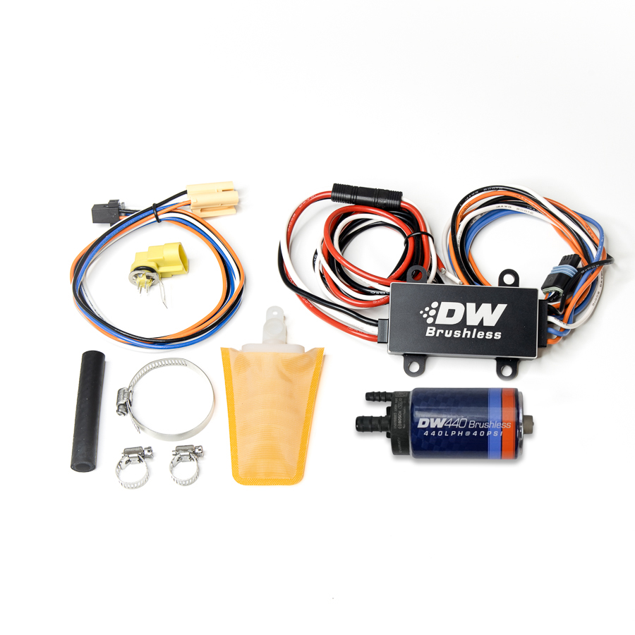 [9-441-C102-0913] Deatschwerks DW440 Brushless Fuel pump w/2-speed controller for Nissan S14/S15