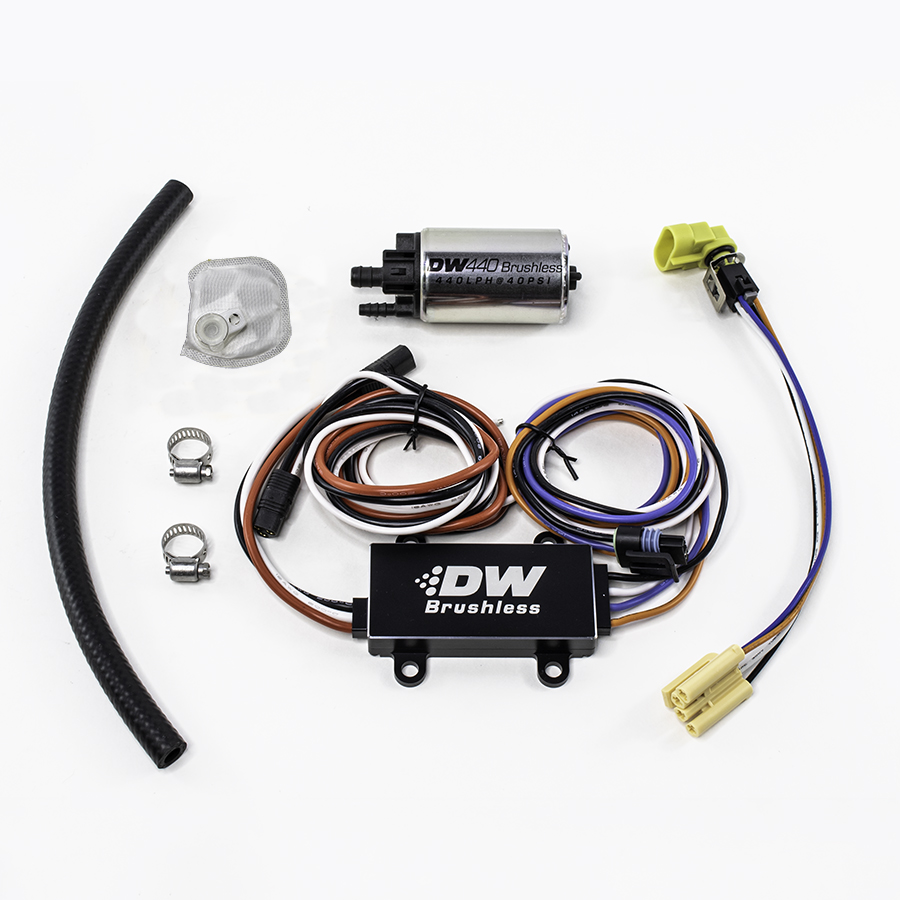 [9-441-C101-0900] Deatschwerks DW440 440lph Brushless Fuel Pump with Dual Speed Controller