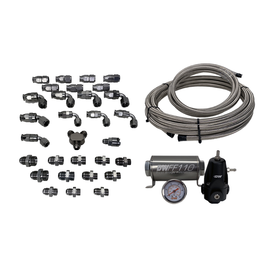 [6-615] Deatschwerks X2 Series Pump Module CPE Plumbing Kit for 2008+ Subaru