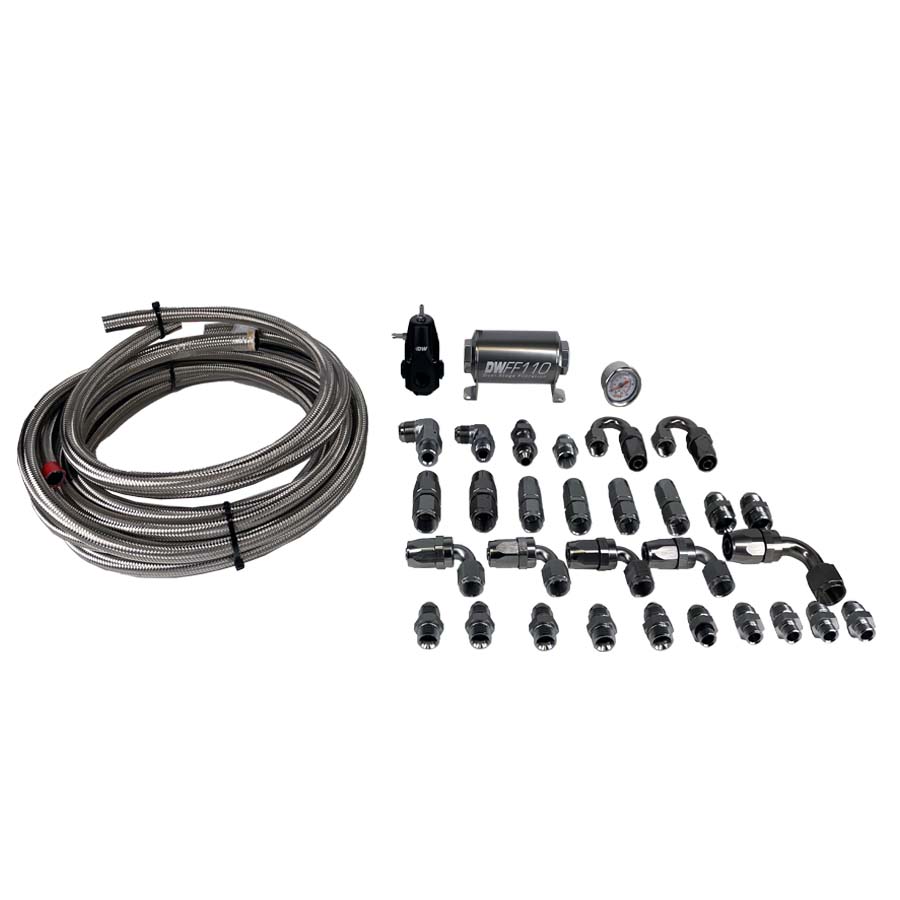 [6-622] Deatschwerks X3 Series Pump Hanger PTFE Plumbing Kit for 1999-2004 Ford F-150 Lightning