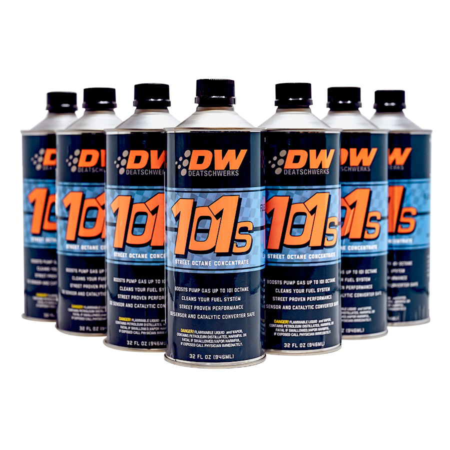 [1-101S-CS] Deatschwerks 101s Street Octane Booster 32oz cans, case of 8