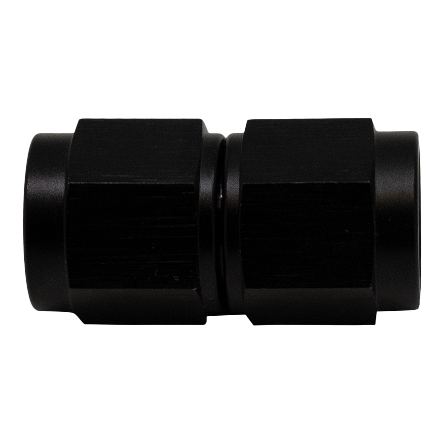 [6-02-0209-B] Deatschwerks 6AN Flare Female Swivel to 6AN Flare Female Swivel, Anodized Matte Black