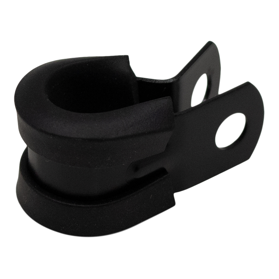[6-02-0353-B] Deatschwerks 6AN Hose Rubber Cushioned P-Clamp