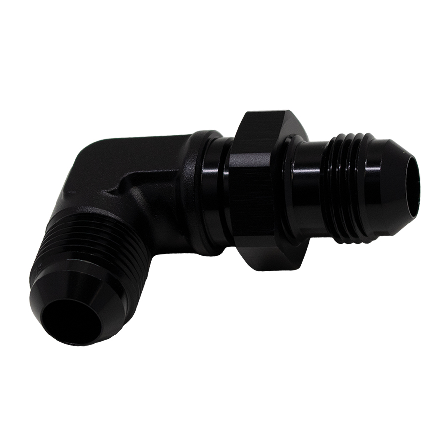 [6-02-0711-B] Deatschwerks 90-Deg. 8AN to 8AN Bulkhead