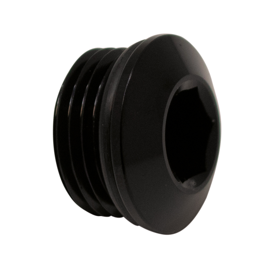 Deatschwerks 8AN ORB Plug, Low Profile w/ Hex