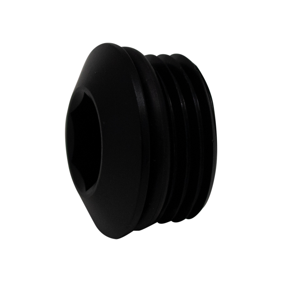 Deatschwerks 10AN ORB Plug, Low Profile w/ Hex