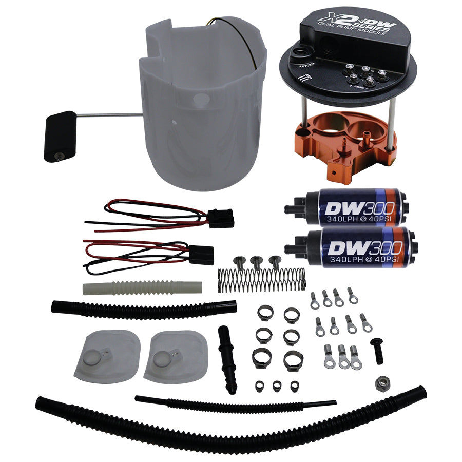 [9-301-7051] Deatschwerks X2 Pump Module w/ Dual DW300 for 2012-16 Scion FR-S, 2012-20 Subaru BRZ, 2017-20 Toyota 86