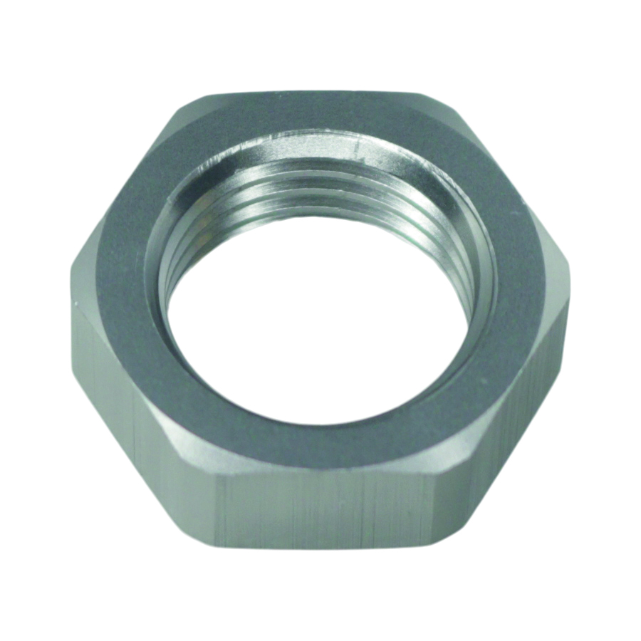 Deatschwerks 6AN Bulkhead Nut Smaller OD, Anodized DW Titanium