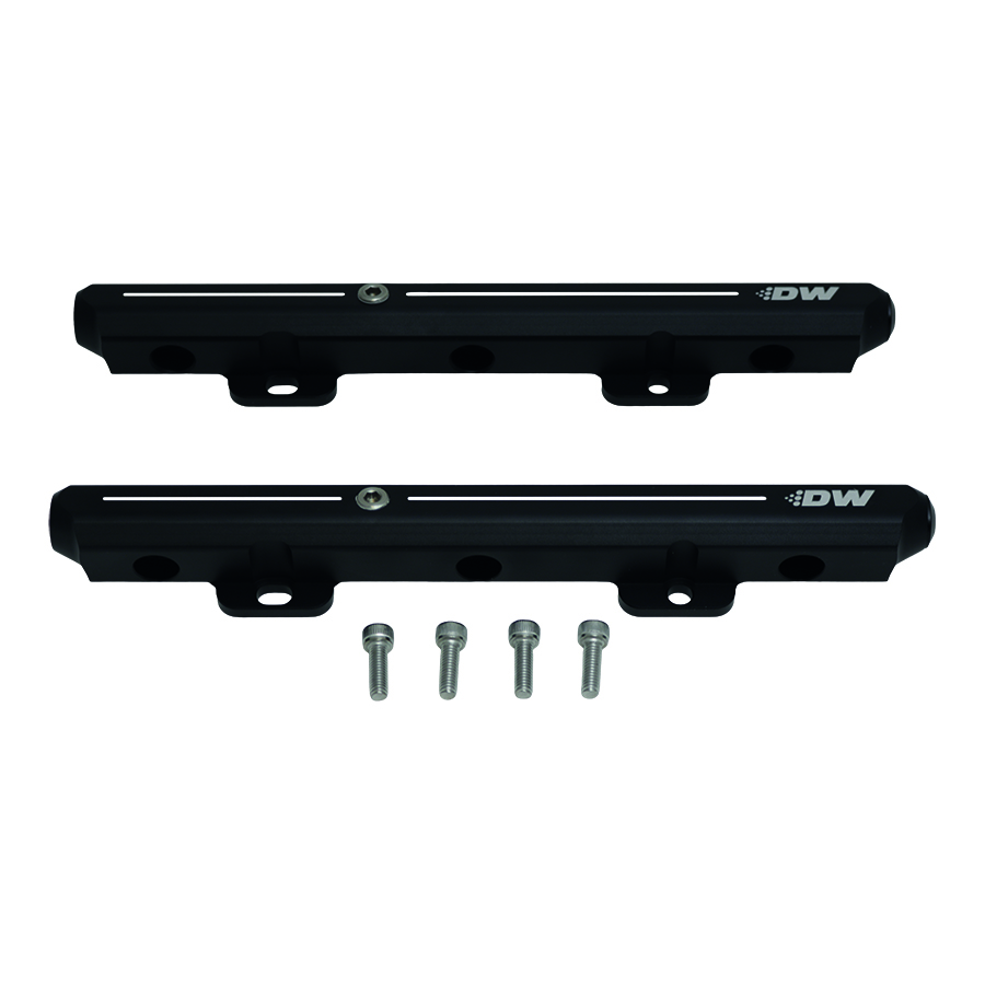 [7-408] Deatschwerks Honda J-Series Fuel Rail with Crossover (Late) - 2007-13 Acura MDX J37A1, 2013-18 Acura RDX J35Z2, 2005-12 Acura RL J35A8/J37A2, 2004-14 Acura TL J32A3/J35A8/J35Z6/J37A4, 2010-14 TSX J35Z6, 2003-17 Accord J30A4/J30A5/J35Z2/J35Z3/J35Y1/J35Y2