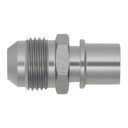 Deatschwerks 8AN Male Flare to Toyota Module Quick Connect, Anodized DW Titanium
