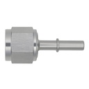 Deatschwerks 10AN Female Flare Swivel to 5/16" Male EFI Quick Disconnect, Anodized DW Titanium